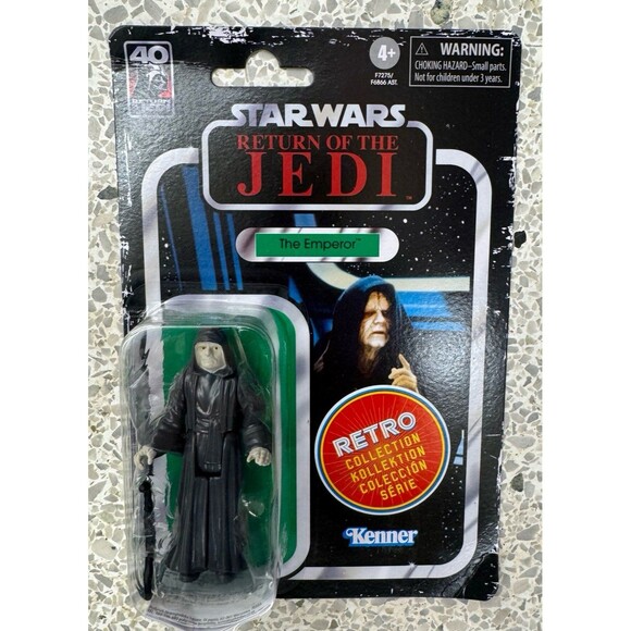 Star Wars Retro Collection The Emperor Action Figures (3.75”) OLSTY - Picture 1 of 1